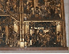 Le retable du XVIème siècle dans l'église Saint-Martin de Roubaix - Photo : C. Lenoire - Tous droits réservés